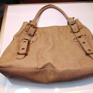 Reflections beige Satchel Handbag